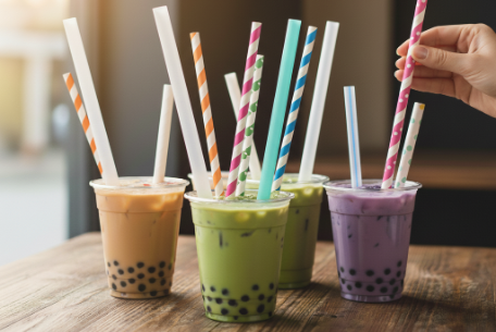 Boba stråstørrelse og materialveiledning for Bubble Tea-butikker